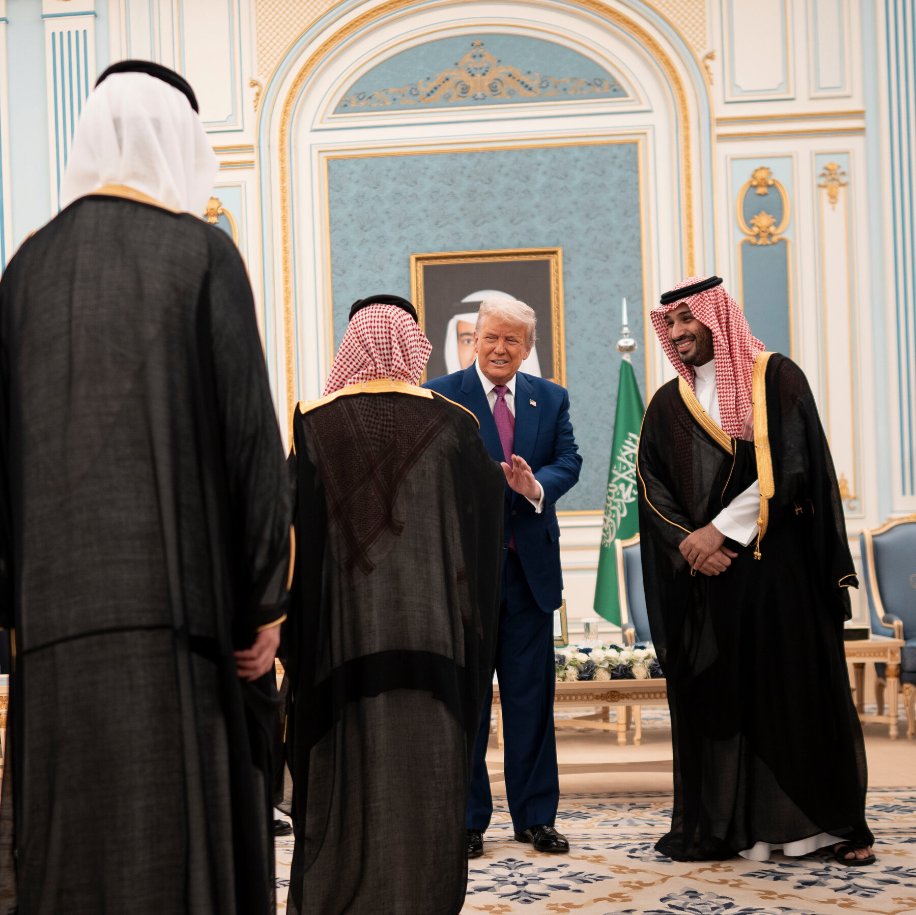 Trump’s Visit Makes a Splash in Saudi Arabia